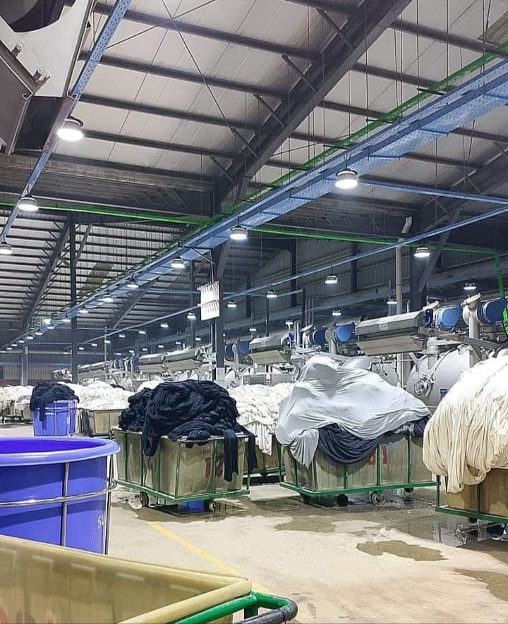 Washing Area Lighting Setup